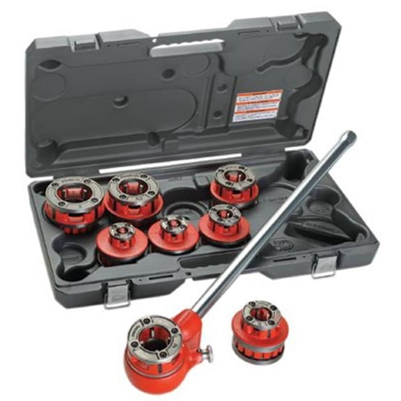 Ridge Tool Company 12R Threader Sets, 1/2 in (NPT) - 2 in (NPT) - 1 SET (632-55207)