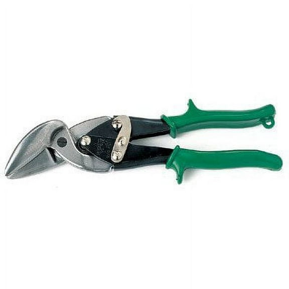 Aviation Snips, Straight Handle, Cuts Right