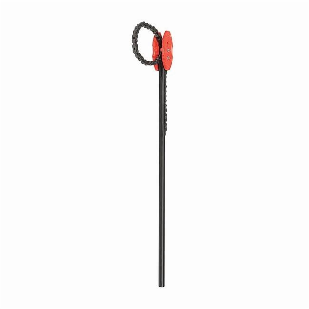 Ridge Tool Company Chain Tong Wrench, 2-12 in Pipe Capacity, 55 1/2 in ...