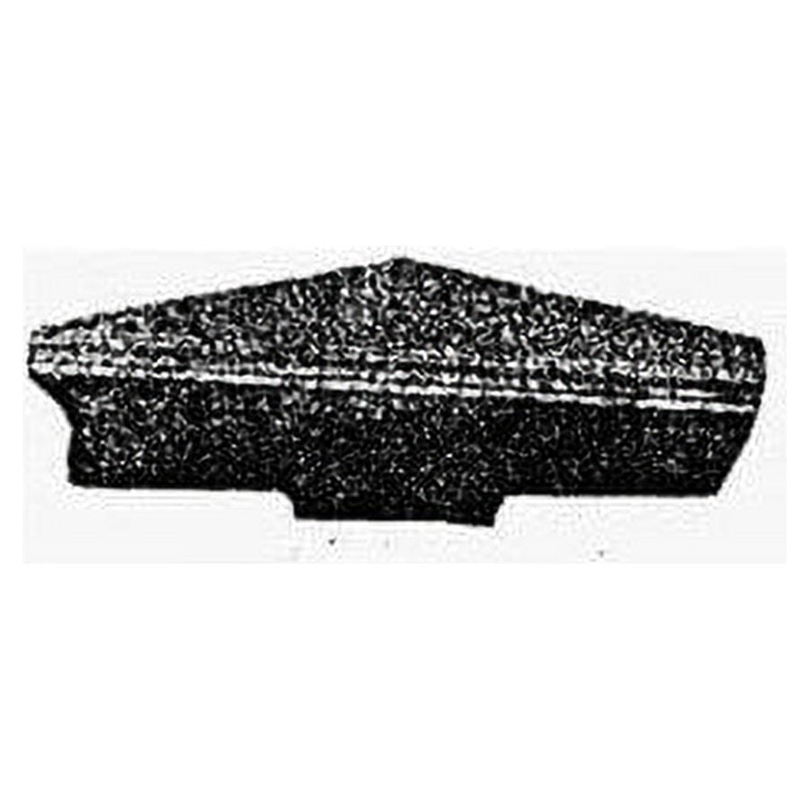 Ridge Vent End Plug Blk Foam