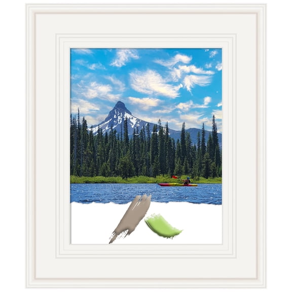 Ridge White Picture Frame, Photo Frame, Art Frame