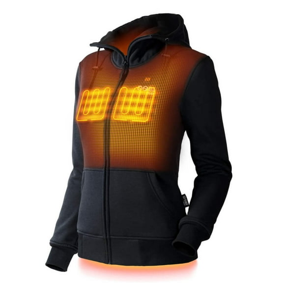 Ridge Womens Heated Hoodie by Gobi Heat