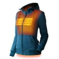 thumbnail image 1 of Ridge Womens Heated Hoodie by Gobi Heat, 1 of 11