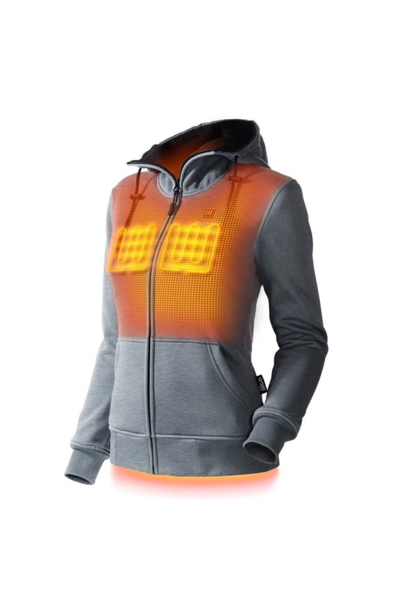 Ridge Womens Heated Hoodie by Gobi Heat