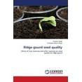 thumbnail image 1 of Ridge gourd seed quality (Paperback), 1 of 1