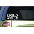 thumbnail image 1 of Ridgeback Dad *H860* 8 inch Sticker decal rhodesian ridgeback lion hound, 1 of 1