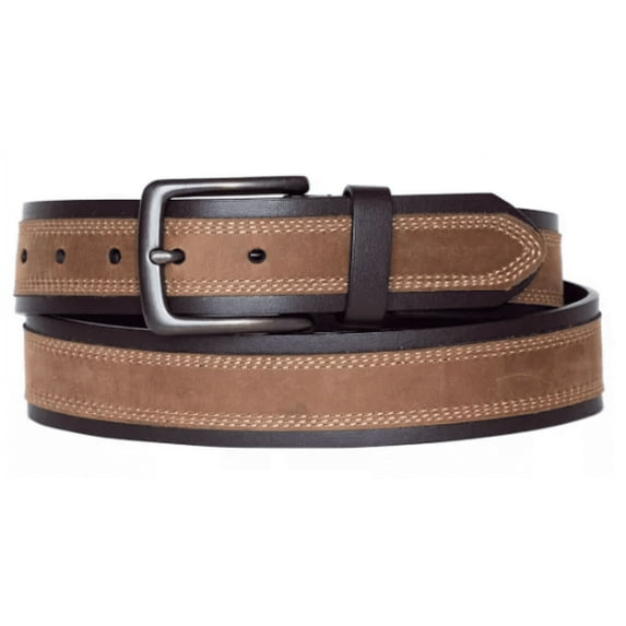 Ridgecut 2778-200-M Men's Overlay Belt, Brown, Large