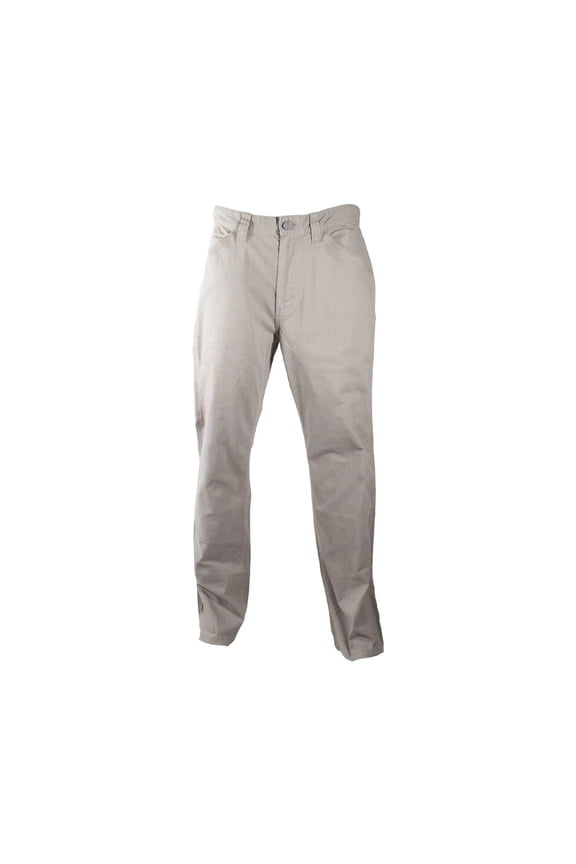 Men's Straight Fit Mid-Rise Canvas Work Pants