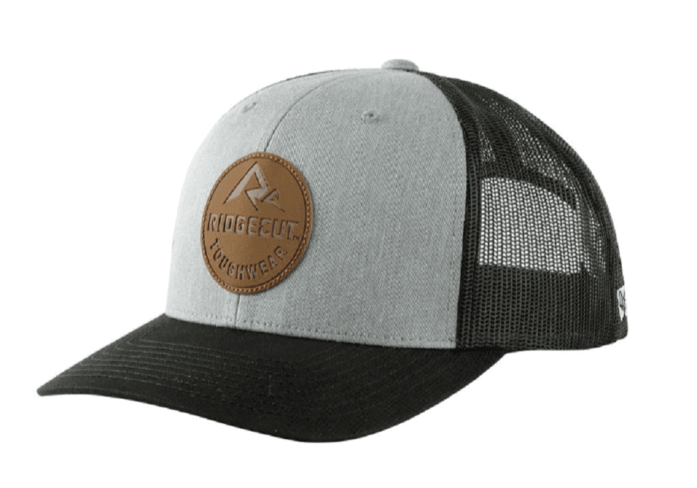 Ridgecut RC0620-07 Flexfit CVC Twill Snap Back Trucker Hat, Gray, One ...