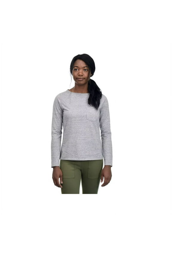 Women's Long Sleeve Marl T-Shirt (2XL)