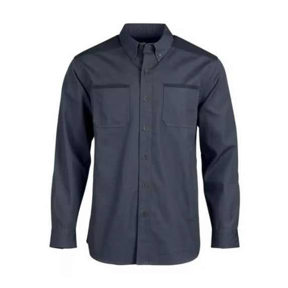 Ridgecut YMW-11151 GY Men's Long-Sleeve Ultra Work Shirt Size Large Blue Nights