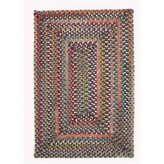 Ridgevale Rectangular Wool Area Rug - Multi - 6 x 9 ft.