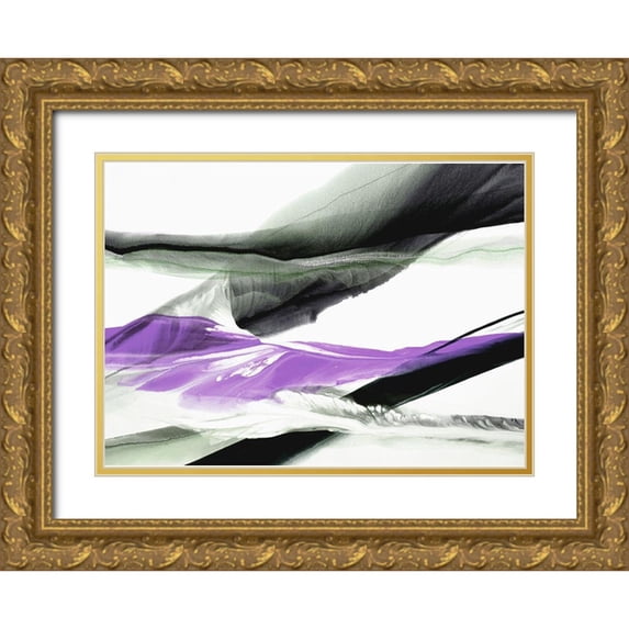 Ridgeway, Bette 32x24 Gold Ornate Wood Framed with Double Matting Museum Art Print Titled - The Winds of Time