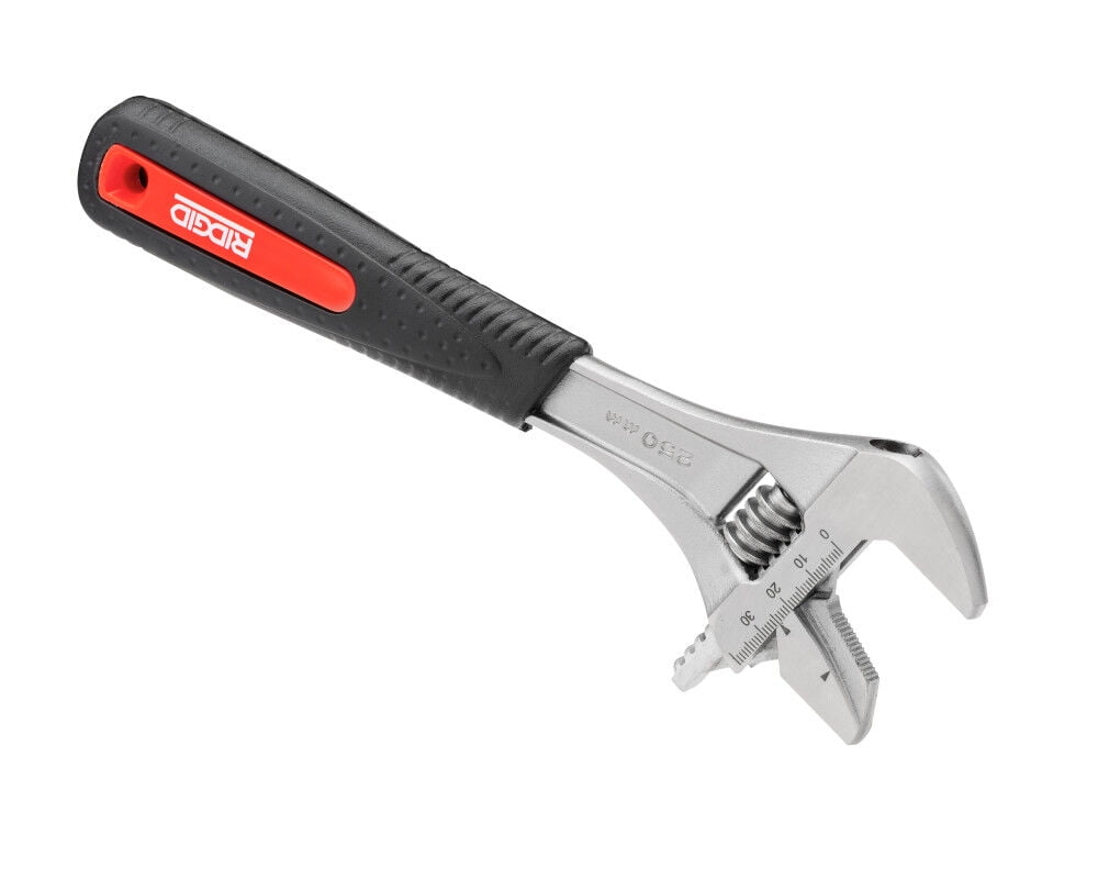 Ridgid 10 Inch Wide Capacity Reversible Adjustable Wrench