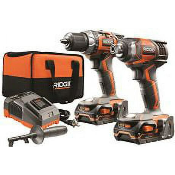 Ridgid 18-Volt Drill And Impact Driver Kit