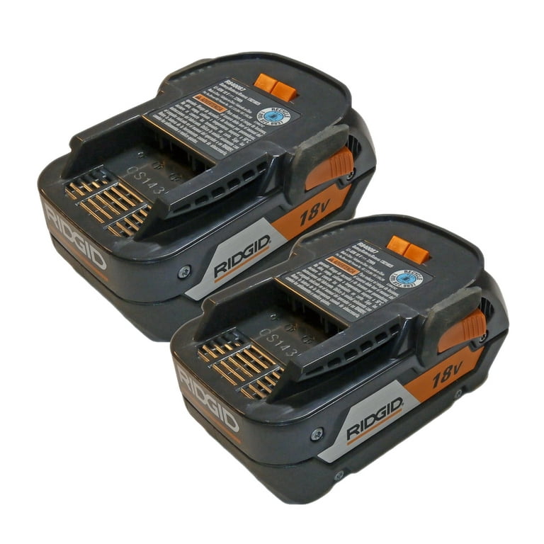 Ridgid 4 amp battery sale