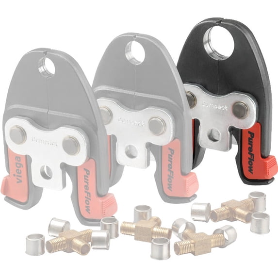 Ridgid PureFlow Compact Press Jaw For 1-1/2 in PEX Press Fittings 22688