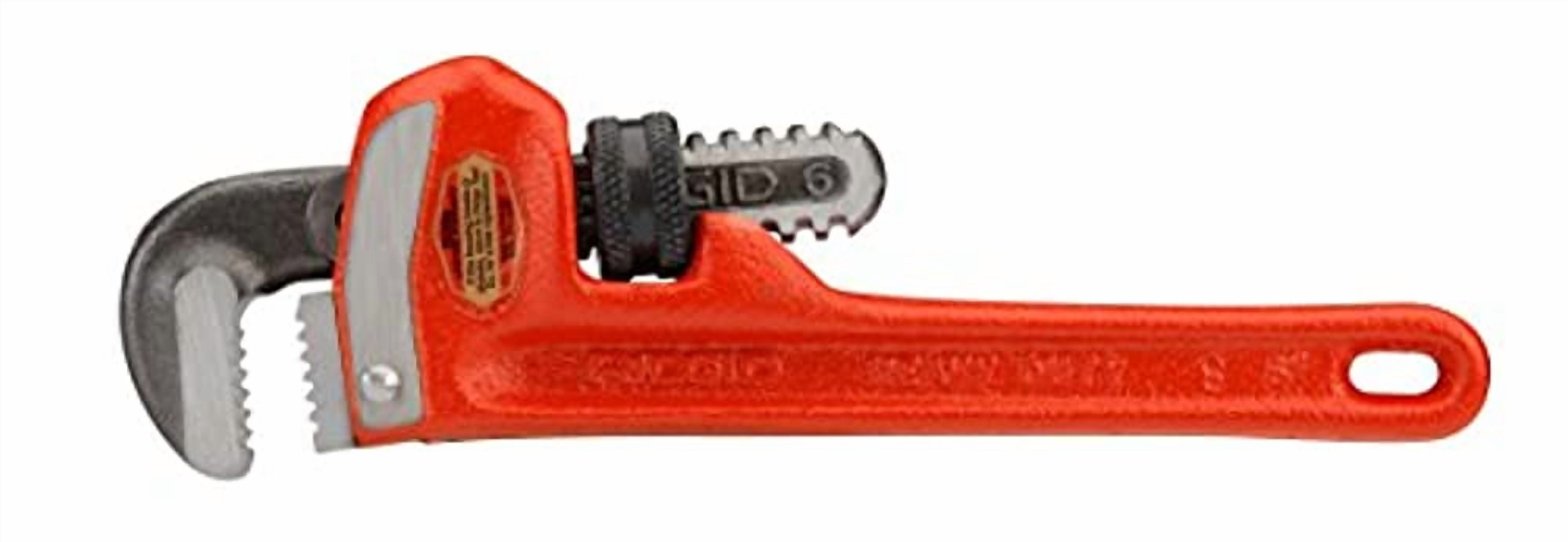 Ridgid 31000 6" Pipe Wrench, Red