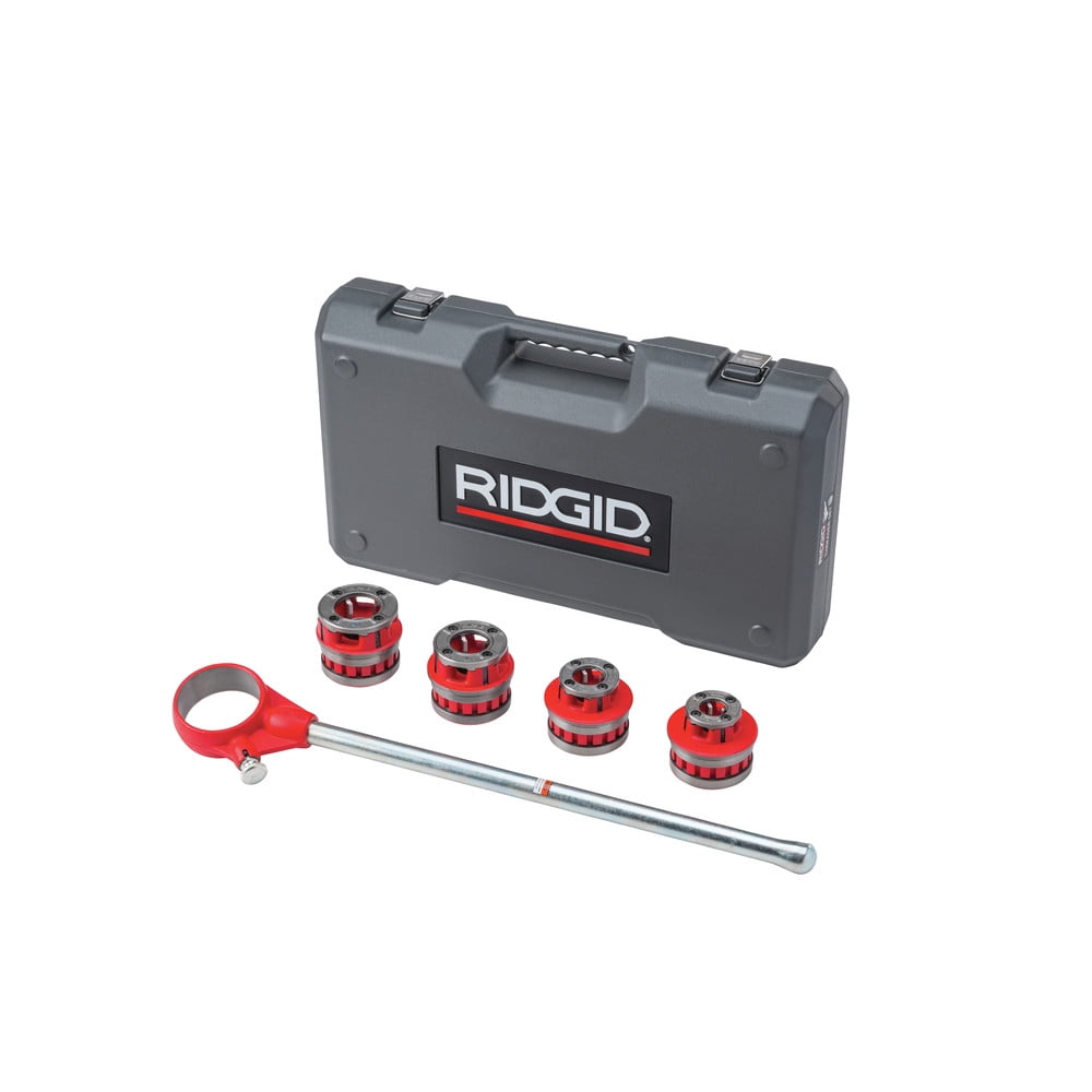 Ridgid 36480 1/2 in. - 1-1/4 in. Capacity NPT Exposed Ratchet Threader Set