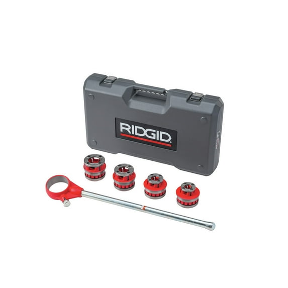 Ridgid 36480 1/2 in. - 1-1/4 in. Capacity NPT Exposed Ratchet Threader Set