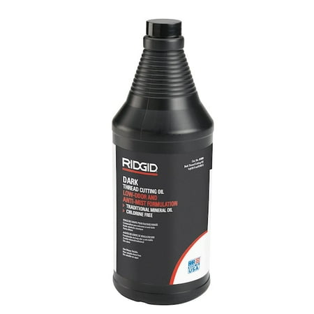 RIDGID Thread Cutting Oil - Dark, 1qt - 41590