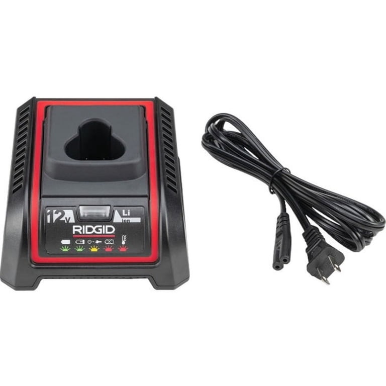 Ridgid 55193 12V Advanced Lithium-Ion Battery Charger - Walmart.com