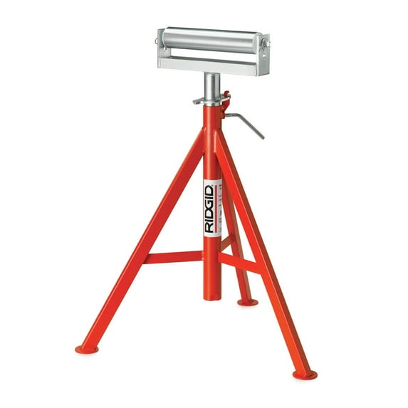RIDGID Model No. Cj-99 Conveyor Head Pipe Stand 12"" Max. Pipe Capacity 29""-44"