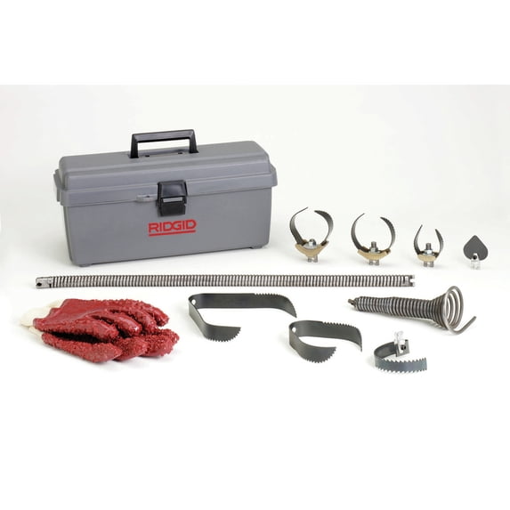 Ridgid 59562 3/4 in. Pigtail Wheeled Drum Machine