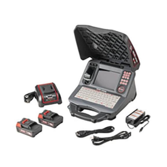 Ridgid  6.4 in. Digital Reporting Monitor with 2 Batteries & Charger
