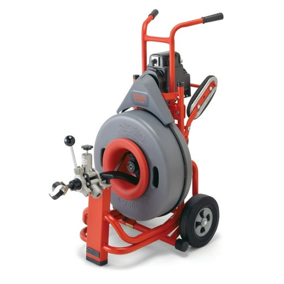 Ridgid 250 ft Corded Drain Cleaning Machine, 115V AC 60052
