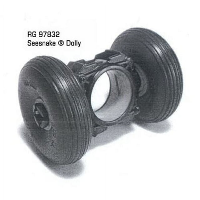 Ridgid 97832 3" SeeSnake Roller Dolly F/6" Pipe for SeeSnake Inspection Systems