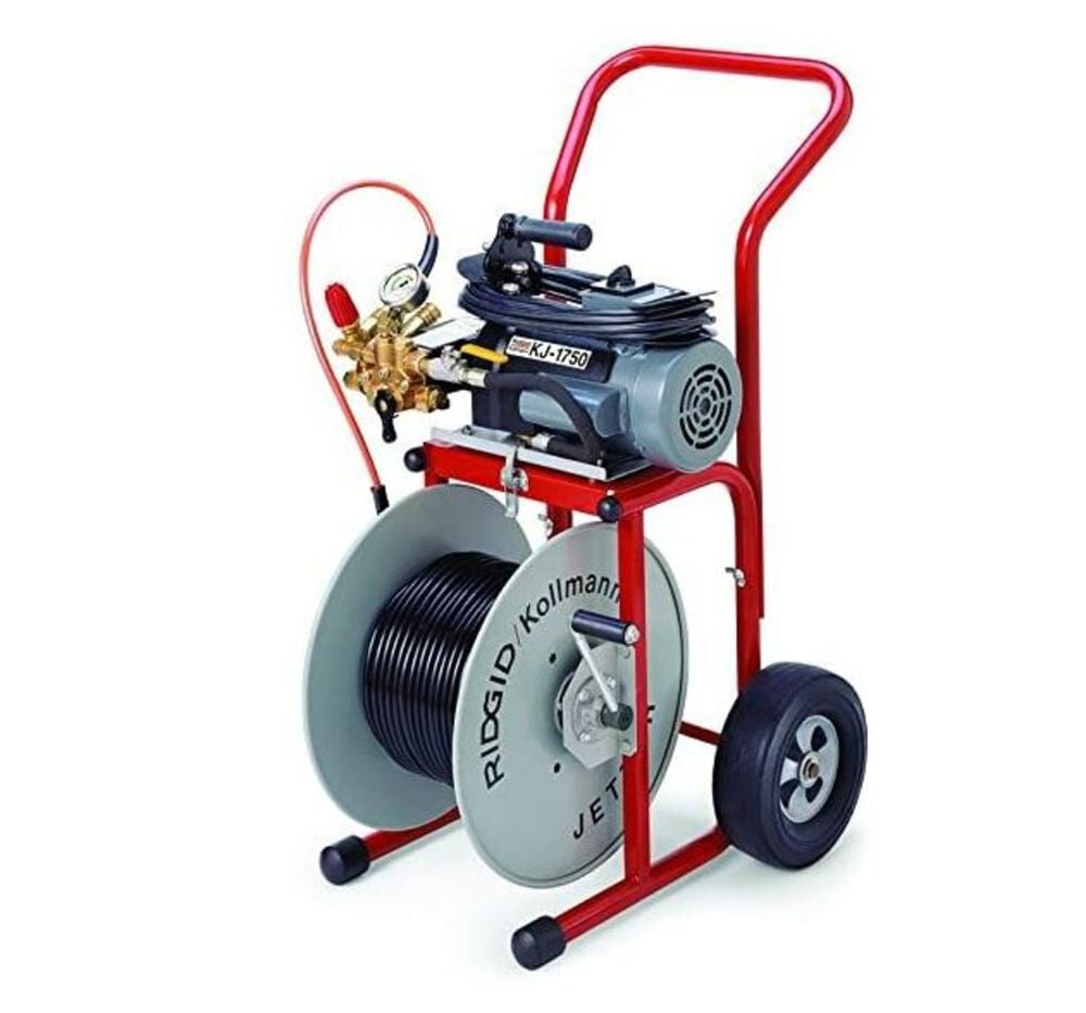 Ridgid® KJ-1750 Electric Jetter W/Dual Pulse & H-30 Cart, 62697