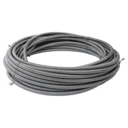 Drain Cleaning Cable,5/8 in Dia,100 ft L 43647