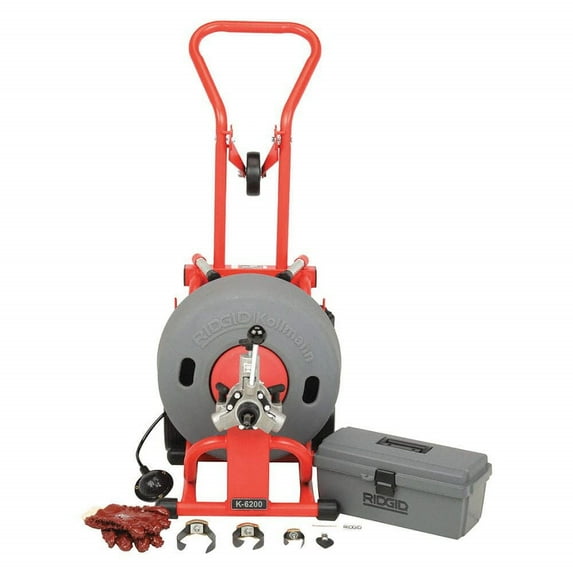 Ridgid K-6200 Drum Machine With C-24 Hd Cable