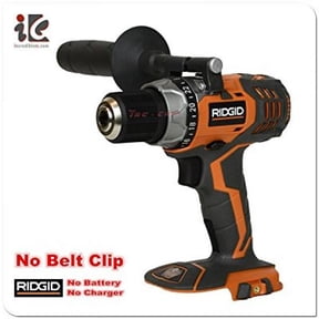 Ridgid Fuego R86008 18V Lithium Ion 1650 RPM Cordless Compact 2 Speed Drill / Driver with LED Grip Light and Keyless Chuck (Battery Not Included, Power Tool Only)