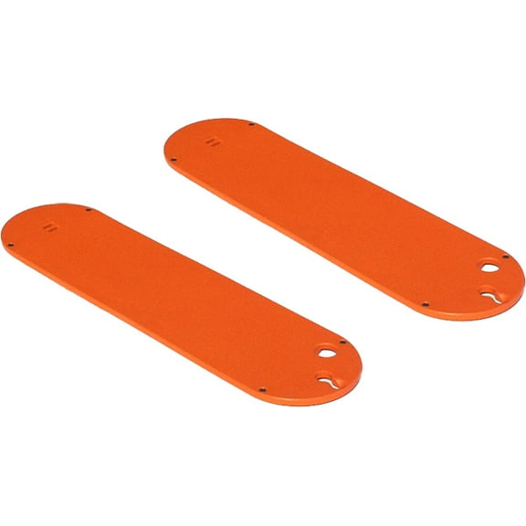 Ridgid Gray Body Table Saw Zero Clearance Throat Plate (2 Pack) - AC1035-2PK