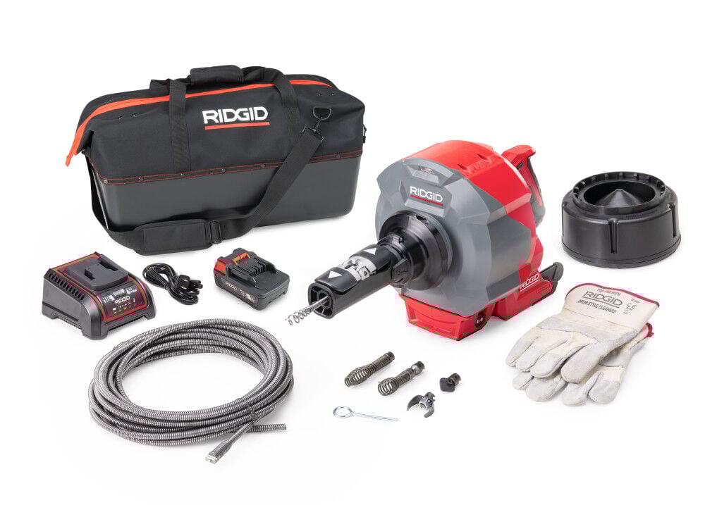 Ridgid K-46 Cordless Sinksnake Deluxe Kit