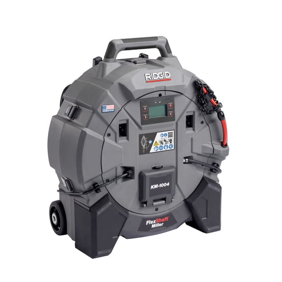 Ridgid Km-1004 Flexshaft Milling Machine 120V 60Hz 1-1/4 Inch - 4 Inch (Bare Tool)