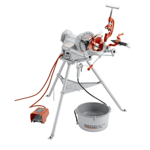Ridgid Model 300 Power Threading Machine, 1/8 in to 2 in Pipe Capacity
