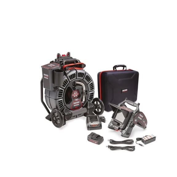 Ridgid Pipe Inspection Camera Reel,200 ft L 63658