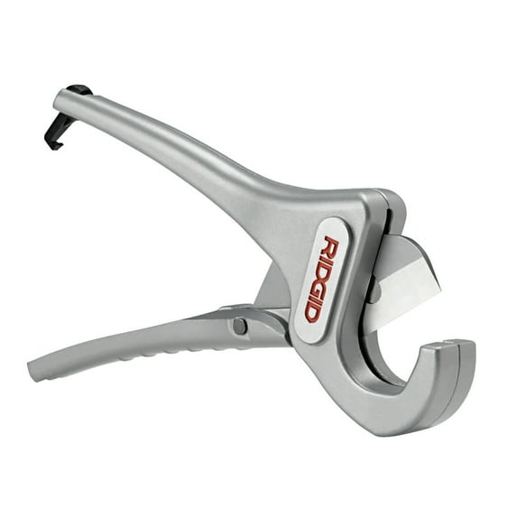 Ridgid Plastic Pipe and Tubing Cutter Silver