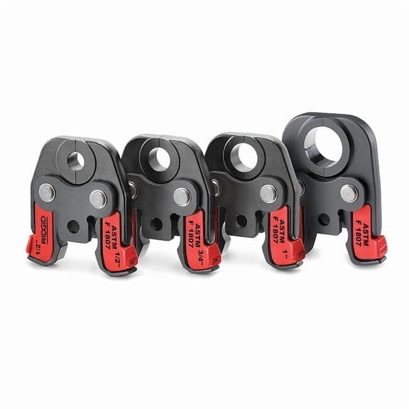 Compact Crimp Press Tool Jaws For 1-1/4 in PEX/Copper Pipe, ASTM F1807 22978