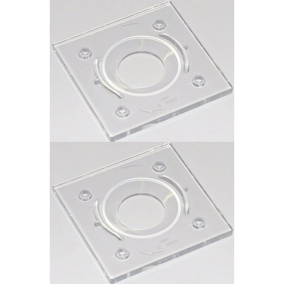 Ridgid R2401 Trim Router (2 Pack) Replacement Sub Base - 519234001-2PK