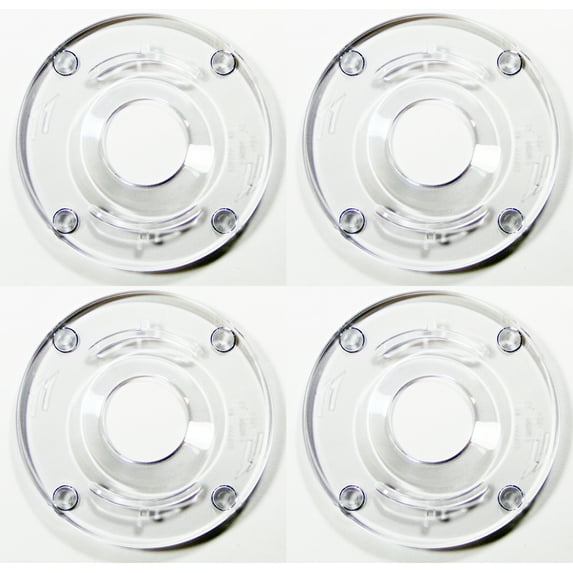 Ridgid R2401 Trim Router (4 Pack) Replacement Round Sub Base - 519233001-4PK