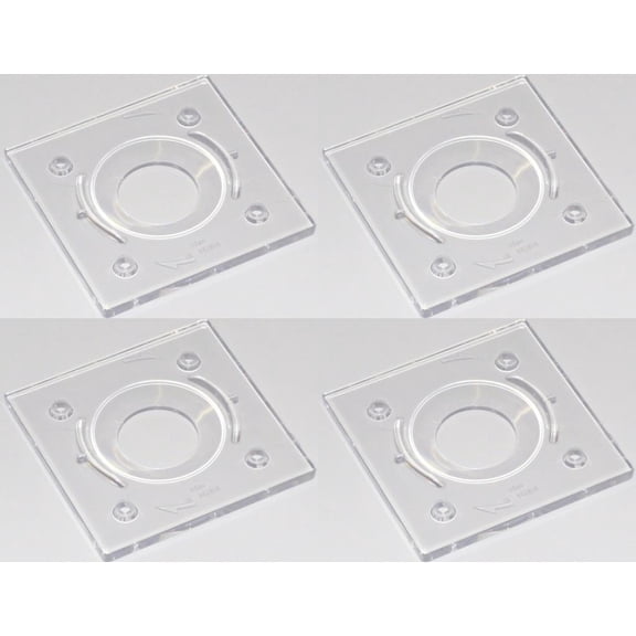 Ridgid R2401 Trim Router (4 Pack) Replacement Sub-Base - 519234001-4PK
