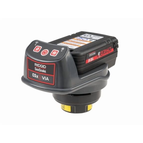 Ridgid Csx Via Kit With 2 Batteries And Charger For Seesnake Camera Reels