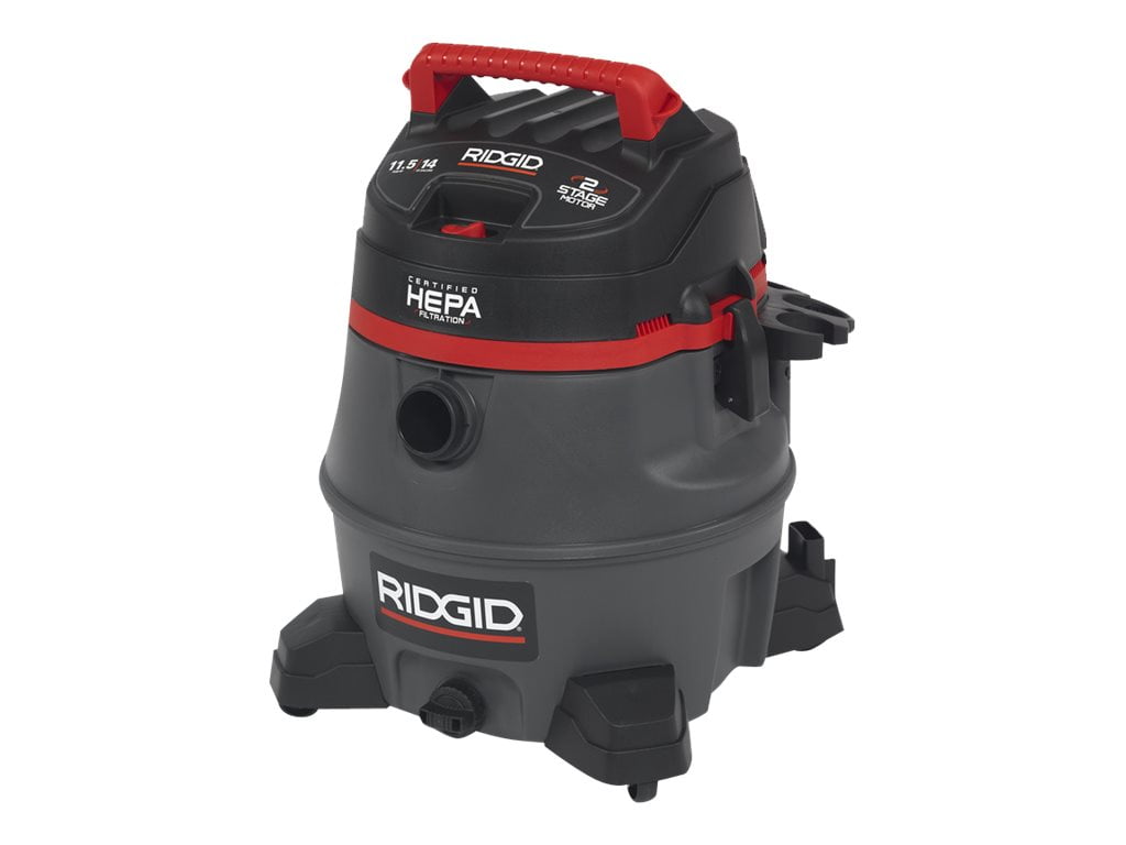 RIDGID RV2400HF 14 Gal. Professional Wet/Dry Vac w/ Certified HEPA Filtration