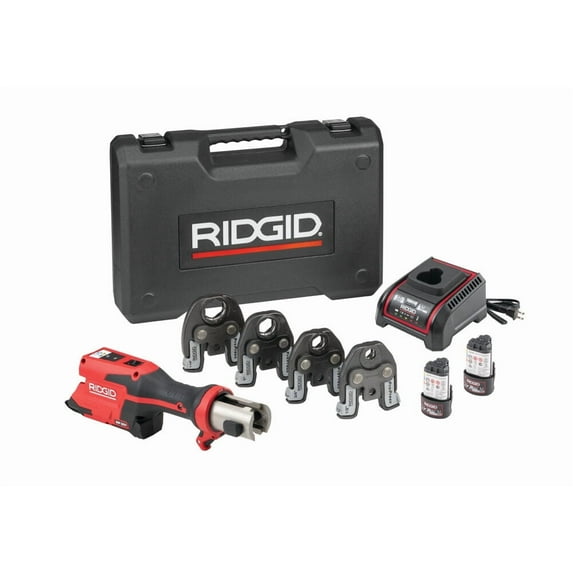 Ridgid Rp 251 Press Tool Battery Kit With Propress Jaws (1/2 Inch-1 1/4 Inch)