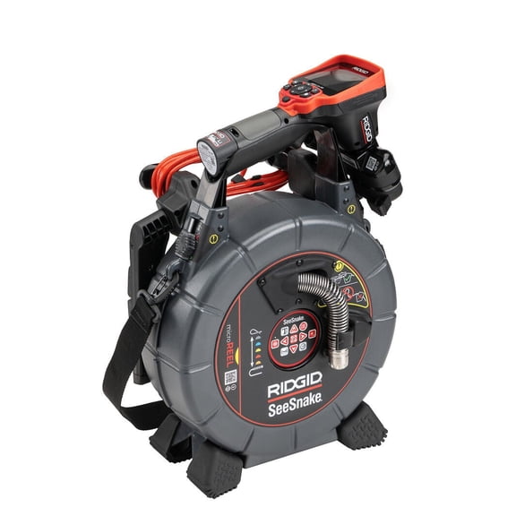 Ridgid Seesnake Microreel Ca-350 With Video Inspection System