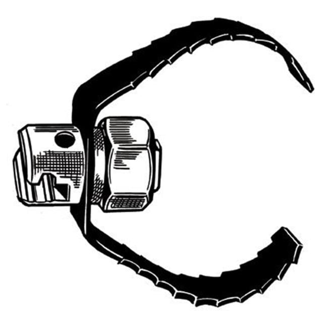 RIDGID 3-Inch Spiral Shark Tooth Cutter For Drain Cleaning | Fits 7/8" Cables, Clears Roots & Debris